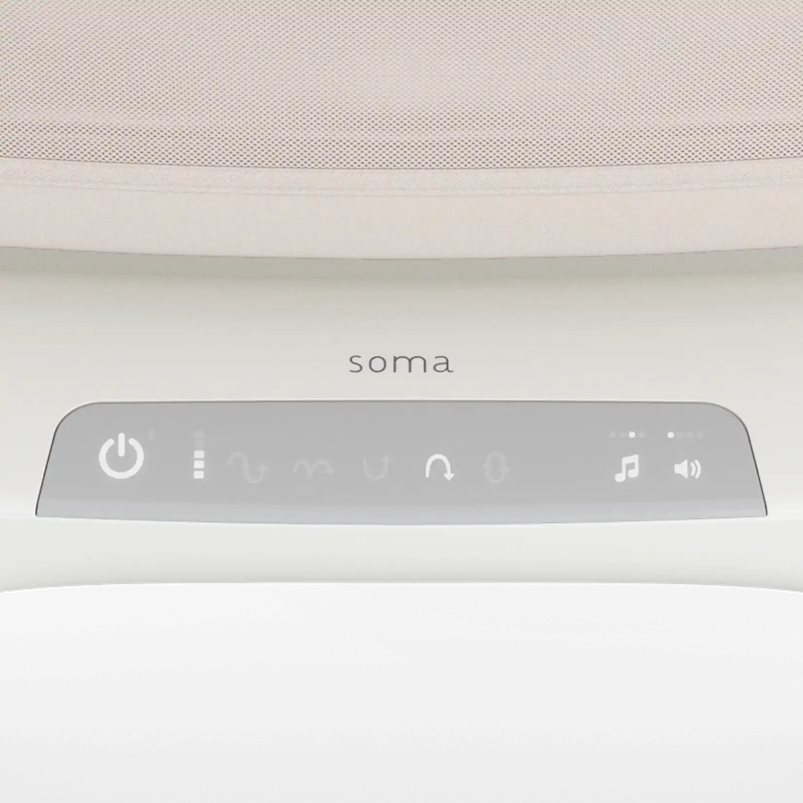 bassinet control panel