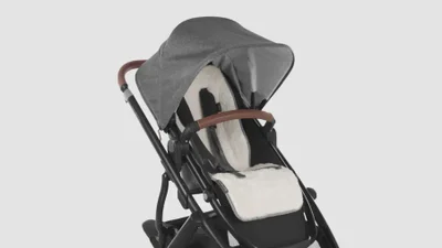 Reversible Seat Liner - Phoebe - Breathable Light Grey | Cozy